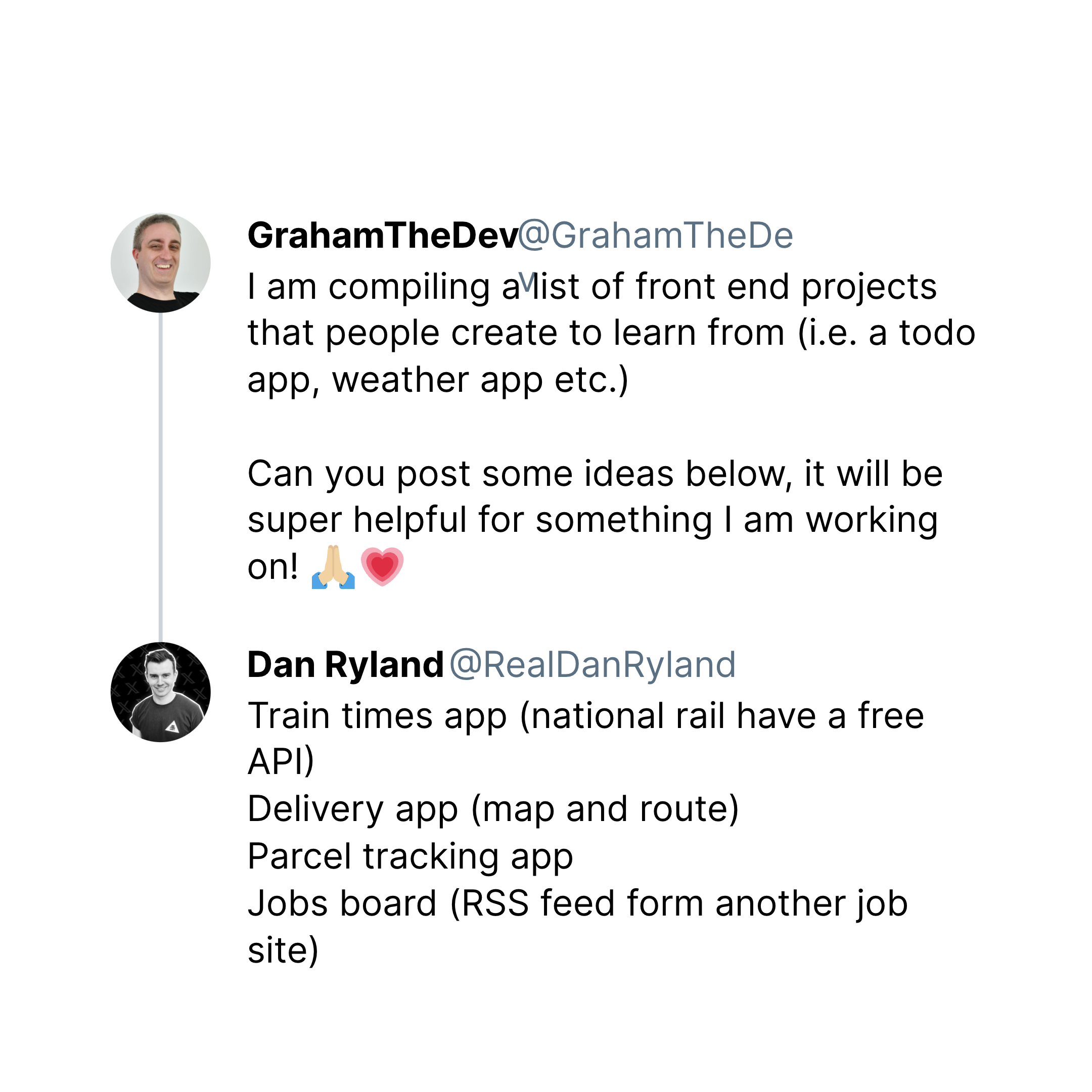 Screenshot of a tweet thread